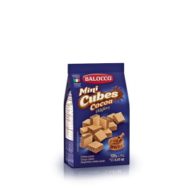 Wafers com Cacau Balocco (125g)