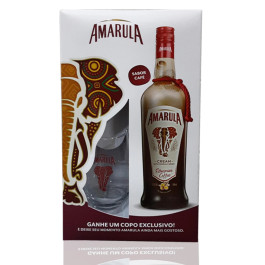 Kit Licor Amarula de Café + Copo un