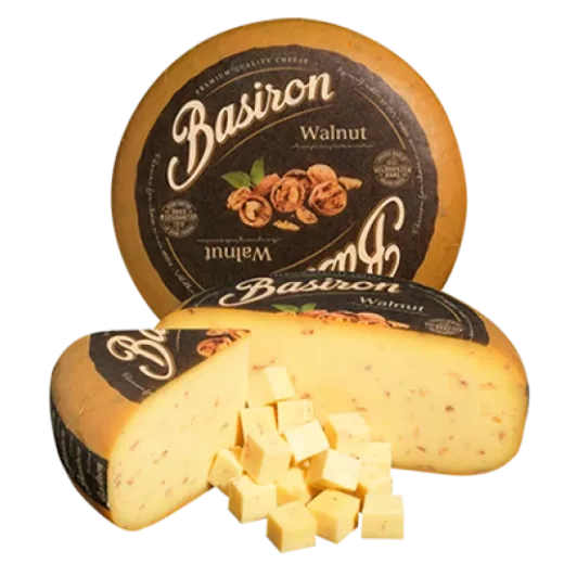 Queijo Gouda Com Nozes Basiron 300g